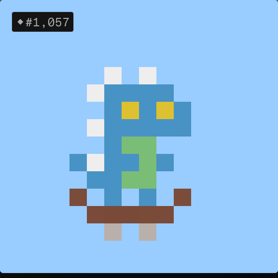 Based OnChain Dinos artwork 3